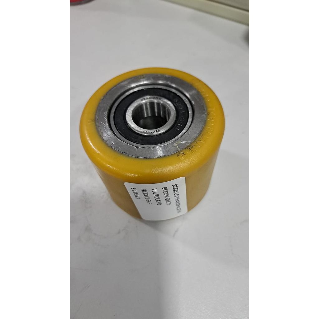 RODILLO TRANSPALETA BOGUIE 82X70 VULKOLAND