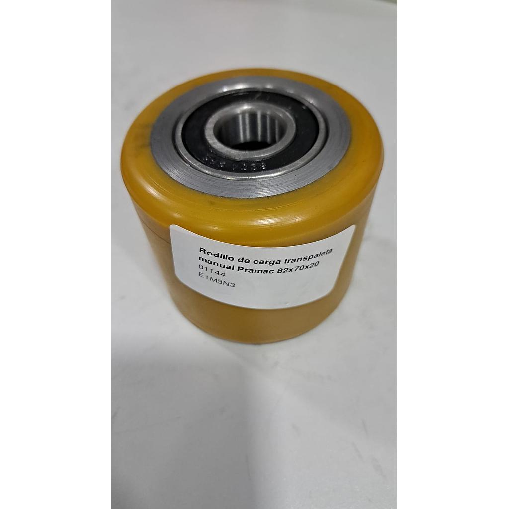 RODILLO DE CARGA TRANSPALETA MANUAL PRAMAC 82x70x20